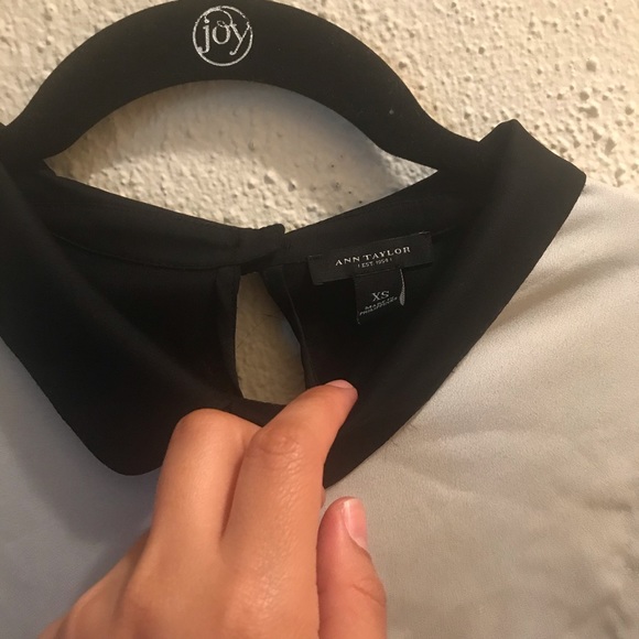 Zara Color-Block Blouse, size XS - Picture 4 of 8